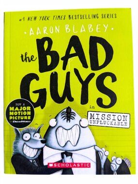 THE BAD GUYS SERIES in Mission Unpluckable Paperback #2 NEW